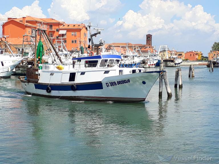 orgoglio (Fishing vessel) - IMO , MMSI 247076320, Call Sign IPKF under the flag of Italy
