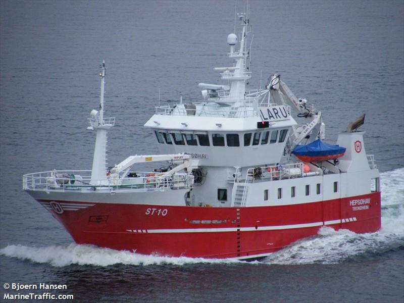 hepsoehav (Fishing Vessel) - IMO 9430117, MMSI 259290000, Call Sign LARU under the flag of Norway
