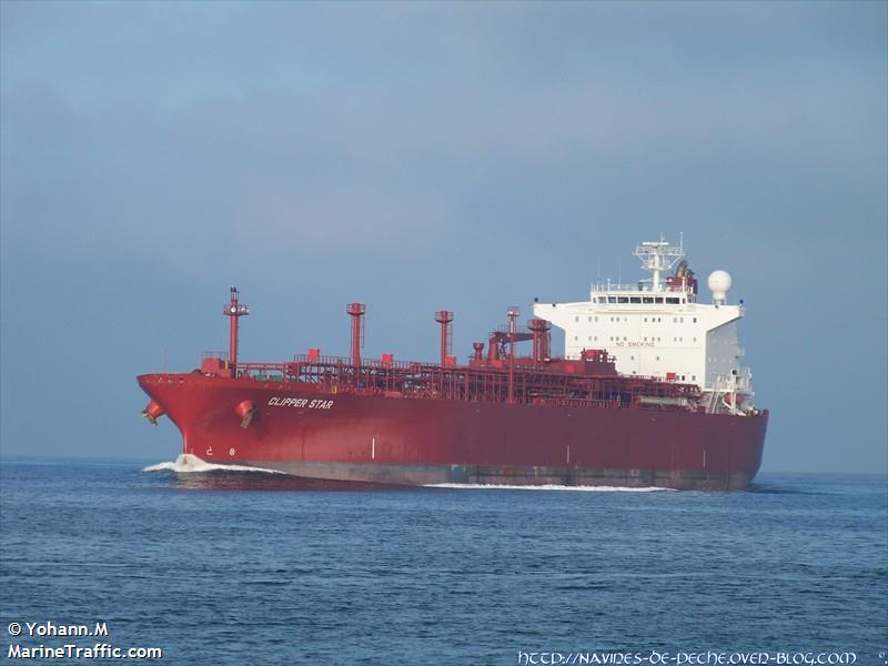 clipper star (LPG Tanker) - IMO 9247807, MMSI 258779000, Call Sign LAWX5 under the flag of Norway