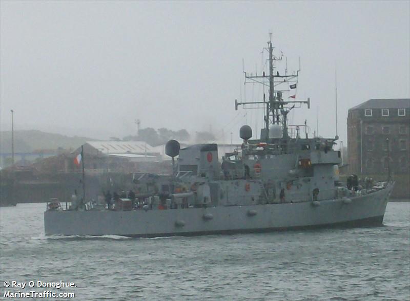 le ciara (Military ops) - IMO , MMSI 250104000, Call Sign EIYT under the flag of Ireland
