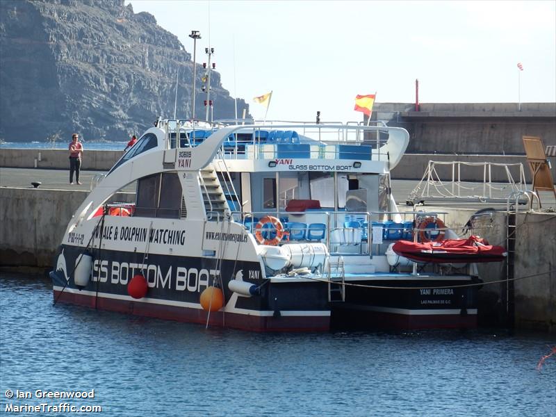 yani primera (Passenger ship) - IMO , MMSI 225978270, Call Sign EA4983 under the flag of Spain