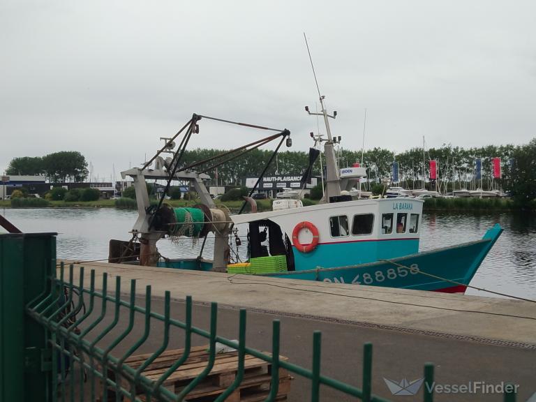 fv la baraka (Fishing vessel) - IMO , MMSI 227563230, Call Sign FP5302 under the flag of France