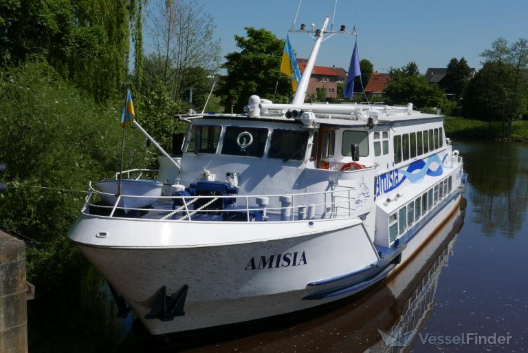 amisia () - IMO , MMSI 211283700, Call Sign DK3689 under the flag of Germany