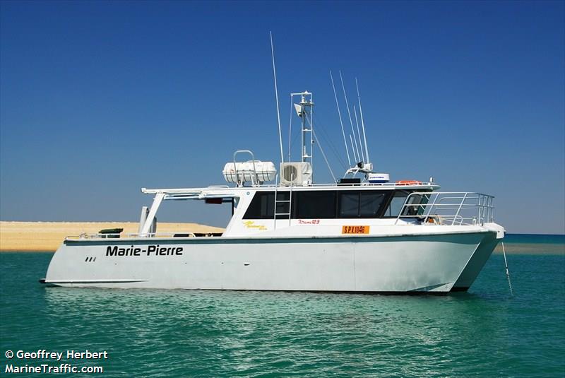 marie-pierre (-) - IMO , MMSI 503529900, Call Sign VNW6437 under the flag of Australia