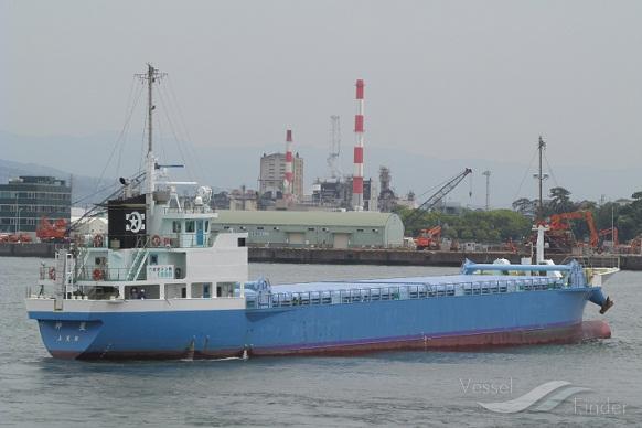 shinsei (General Cargo Ship) - IMO 9711406, MMSI 431005241, Call Sign JD3674 under the flag of Japan