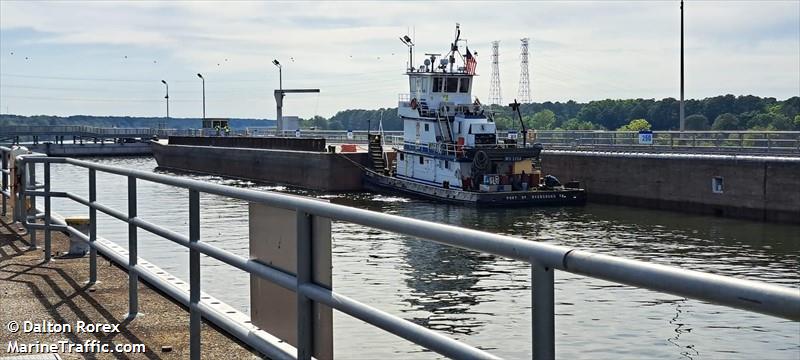 ms lisa (Towing vessel) - IMO , MMSI 367005740, Call Sign WUT9907 under the flag of United States (USA)