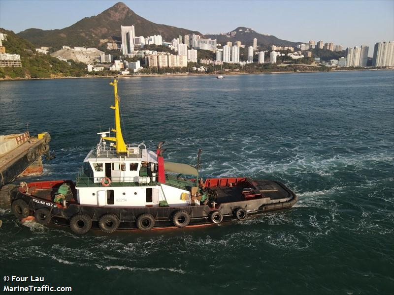 full wai no.2 (Towing vessel) - IMO , MMSI 477995561 under the flag of Hong Kong