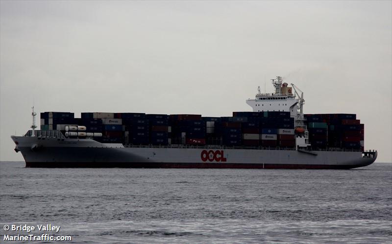 oocl dalian (Container Ship) - IMO 9445526, MMSI 477627800, Call Sign VRFW9 under the flag of Hong Kong