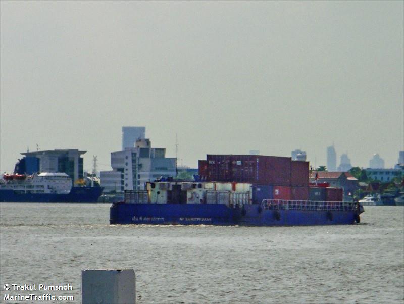 np samutprakan (Cargo ship) - IMO , MMSI 567000025, Call Sign HSB4196 under the flag of Thailand