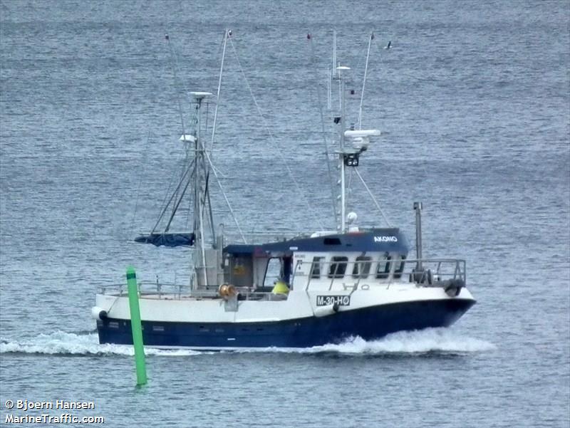 akono (Fishing vessel) - IMO , MMSI 257179640 under the flag of Norway