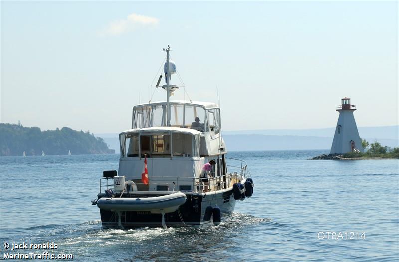 florianna (Pleasure craft) - IMO , MMSI 316028039 under the flag of Canada