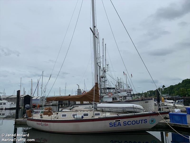 knight n gail (Sailing vessel) - IMO , MMSI 368084220, Call Sign WDK7412 under the flag of United States (USA)