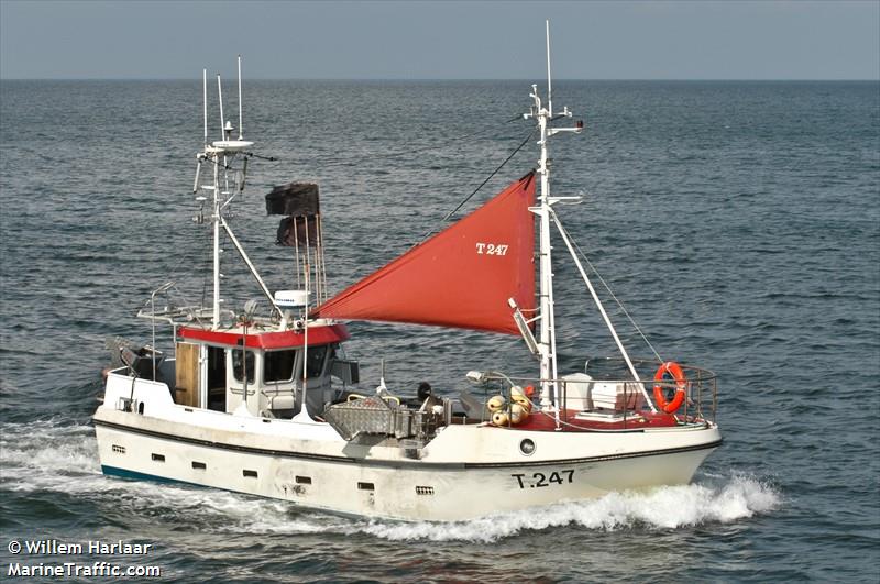 t247 sandy longliner (Fishing vessel) - IMO , MMSI 219005929, Call Sign XPB8368 under the flag of Denmark