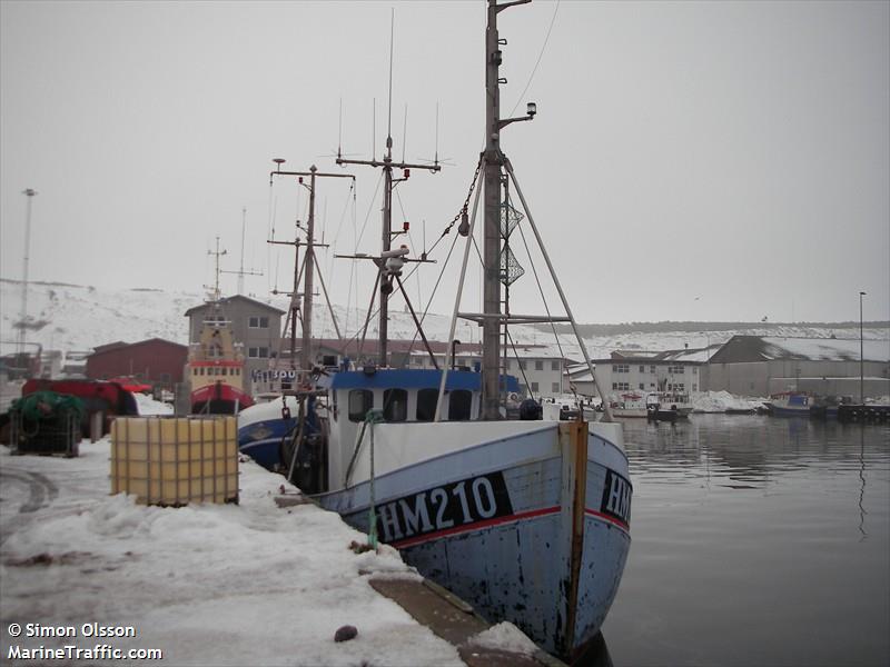 a 421 jomus (Fishing vessel) - IMO , MMSI 219007432, Call Sign XP3103 under the flag of Denmark