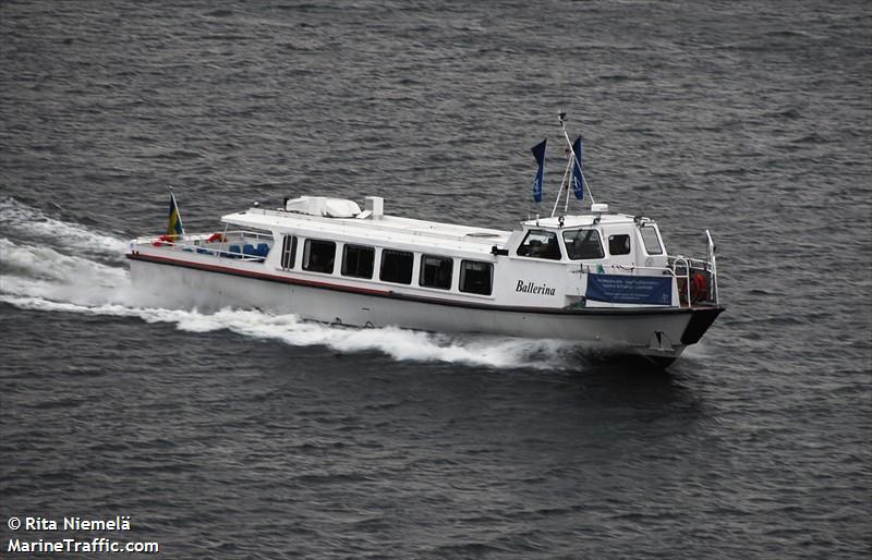 ballerina (Passenger ship) - IMO , MMSI 265550720, Call Sign SKNY under the flag of Sweden