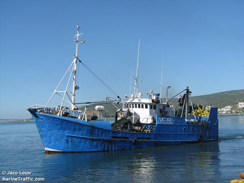 silver bounty (Fishing vessel) - IMO , MMSI 601652000, Call Sign ZR5390 under the flag of South Africa