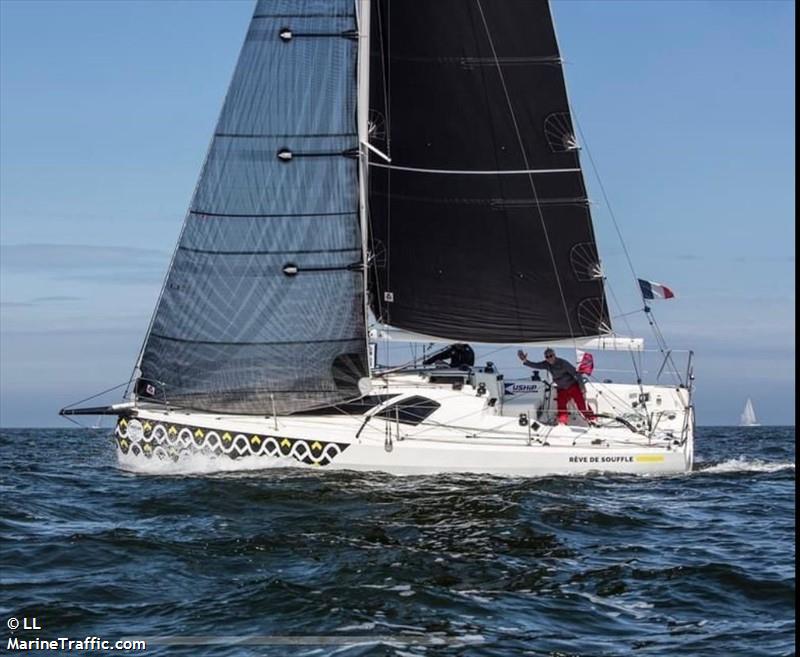 reve de souffle (Sailing vessel) - IMO , MMSI 227983710 under the flag of France