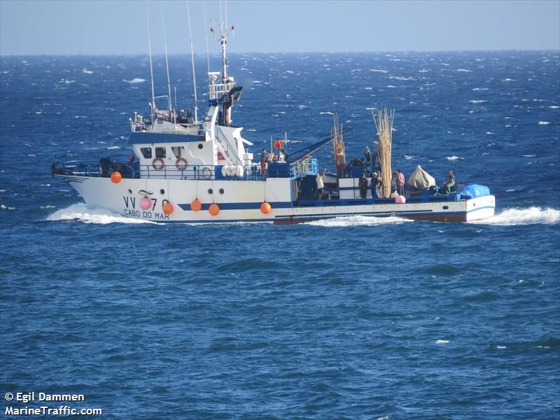 cabo do mar (Unknown) - IMO , MMSI 204264000, Call Sign CUST8 under the flag of Azores