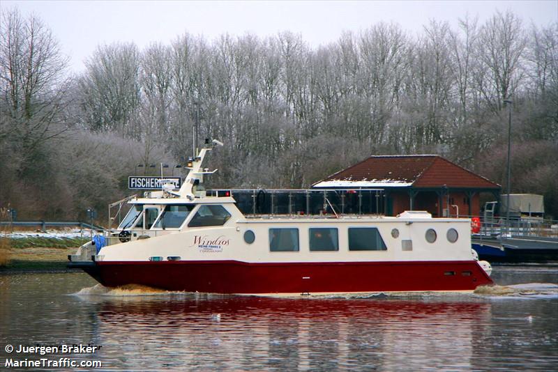 windros (Passenger ship) - IMO , MMSI 265561510, Call Sign SGMD under the flag of Sweden