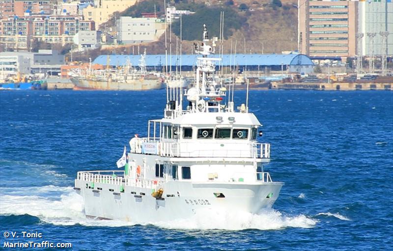 mugunghwa 9 (Unknown) - IMO , MMSI 440103910, Call Sign 6KUZ under the flag of Korea