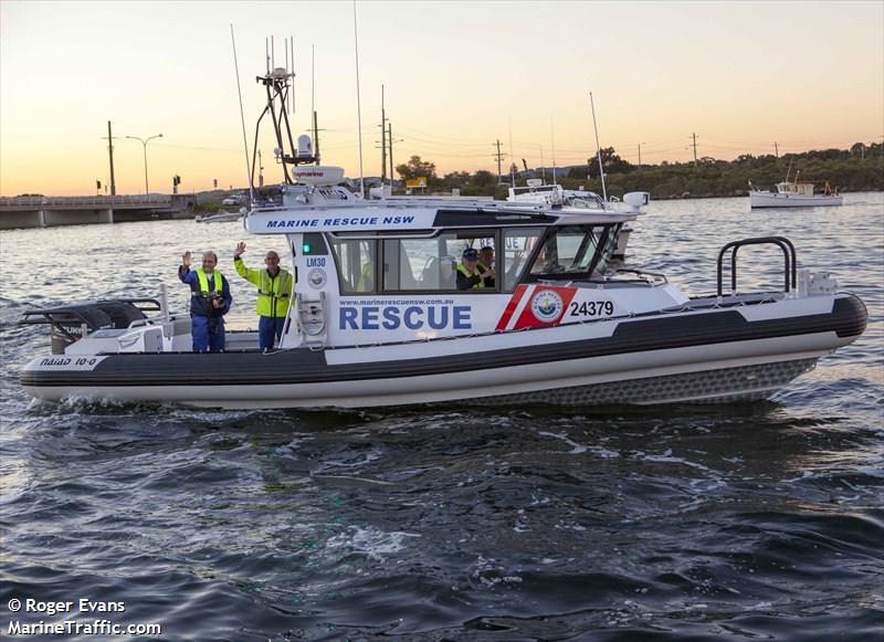 marine rescue lm-30 (Unknown) - IMO , MMSI 503771500 under the flag of Australia