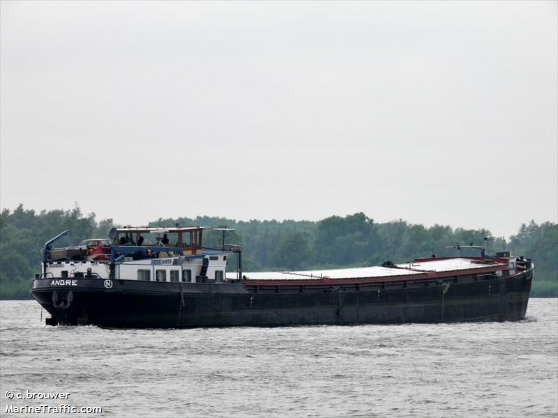 andr (Cargo ship) - IMO , MMSI 244730861 under the flag of Netherlands