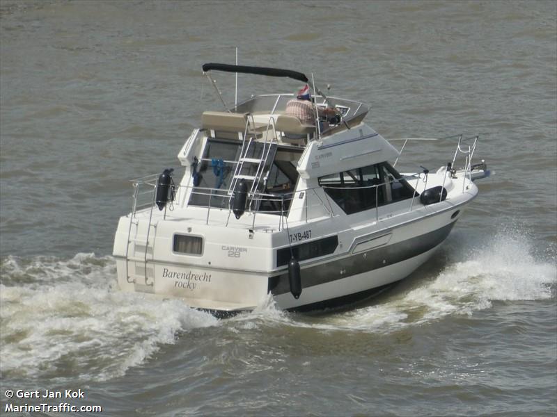 rocky (Pleasure craft) - IMO , MMSI 244870485 under the flag of Netherlands