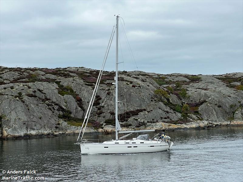 lilly av stockholm (Sailing vessel) - IMO , MMSI 265668290, Call Sign SLQH under the flag of Sweden