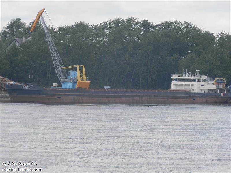 astafiy smirnov (Cargo ship) - IMO , MMSI 273362750 under the flag of Russia