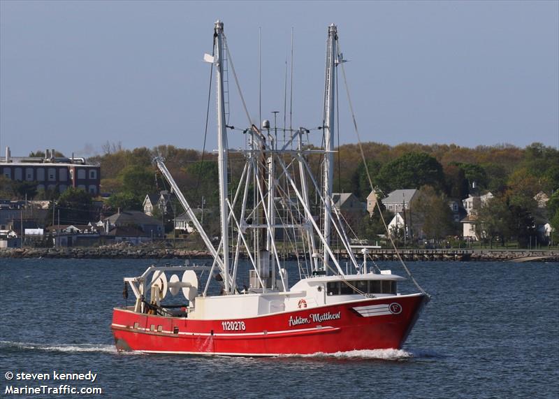 ashton matthew (Fishing vessel) - IMO , MMSI 367120570 under the flag of United States (USA)