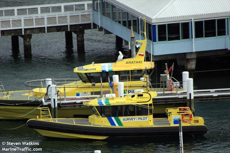 te awanui (Pilot) - IMO , MMSI 512002993, Call Sign ZMV3195 under the flag of New Zealand