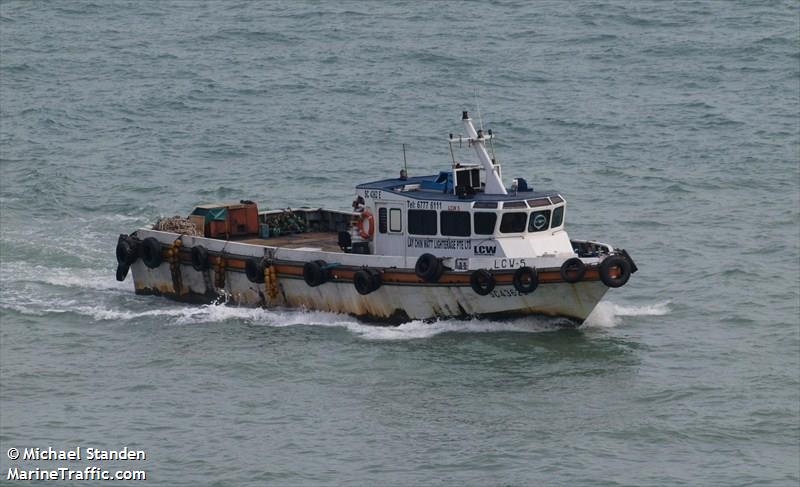 lcw 5 (Pleasure craft) - IMO , MMSI 563015610 under the flag of Singapore