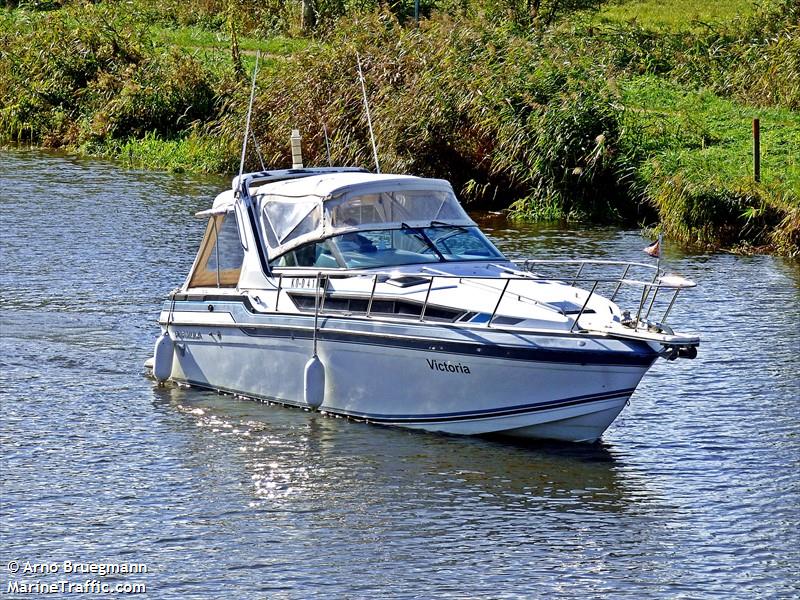 victoria (Pleasure craft) - IMO , MMSI 211540350, Call Sign DB6842 under the flag of Germany