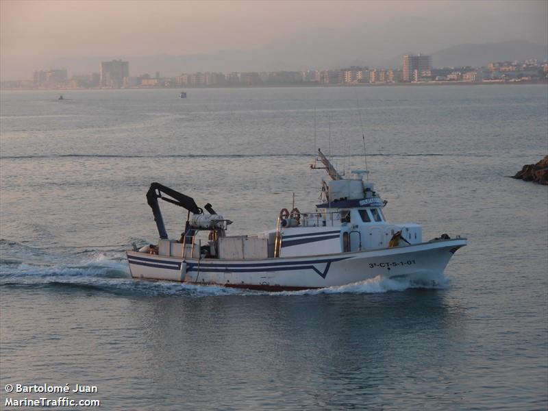 jonathan y alba (Fishing vessel) - IMO , MMSI 224020990, Call Sign EA5179 under the flag of Spain