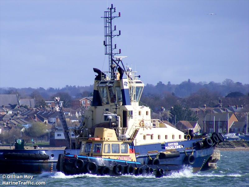 wyetow (Tug) - IMO , MMSI 235000814, Call Sign MRJF6 under the flag of United Kingdom (UK)