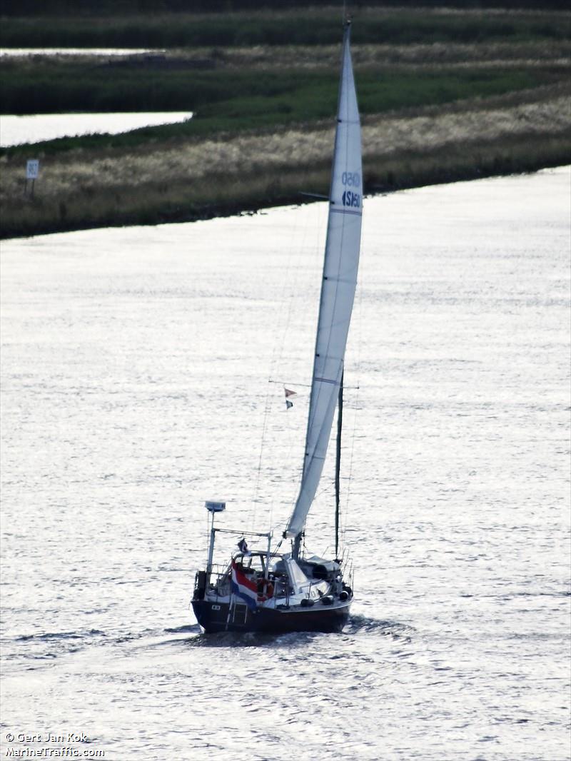 koen (Sailing vessel) - IMO , MMSI 244110637, Call Sign PE7749 under the flag of Netherlands