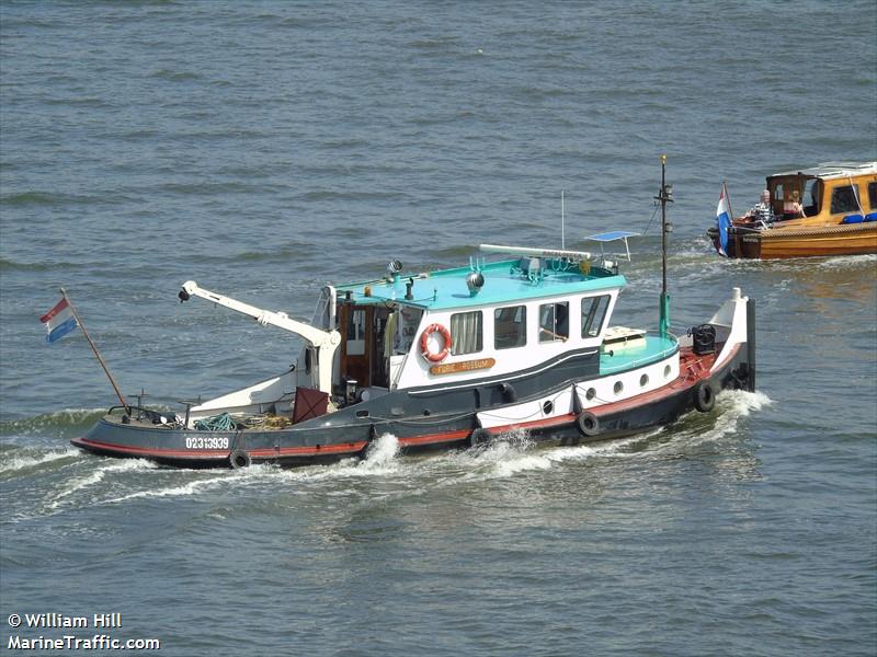 furie (Dredging or UW ops) - IMO , MMSI 244780617, Call Sign PA3407 under the flag of Netherlands