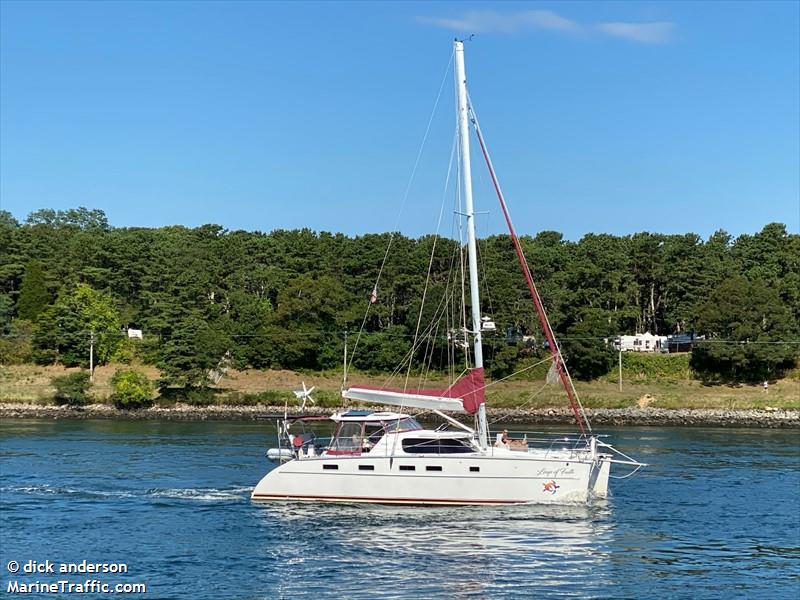 leap of faith (Sailing vessel) - IMO , MMSI 367696750, Call Sign WDL3426 under the flag of United States (USA)