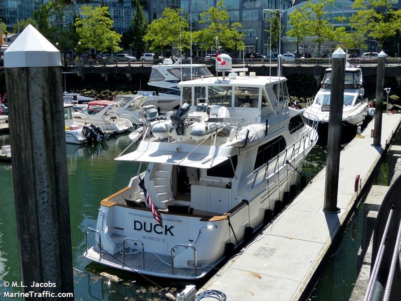 duck (Pleasure craft) - IMO , MMSI 367776850, Call Sign WDJ4350 under the flag of United States (USA)