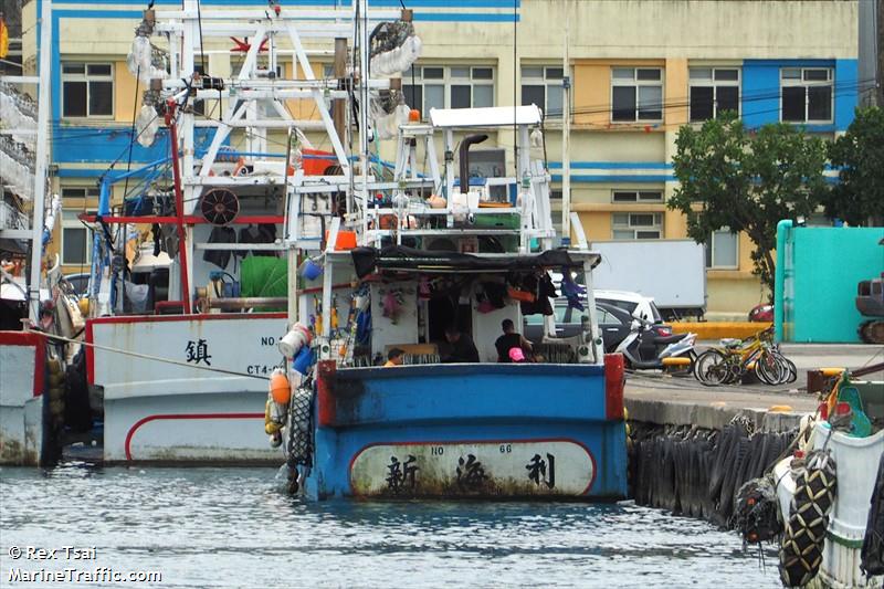 shin hae lih no66 (Fishing vessel) - IMO , MMSI 416001343, Call Sign BK7618 under the flag of Taiwan