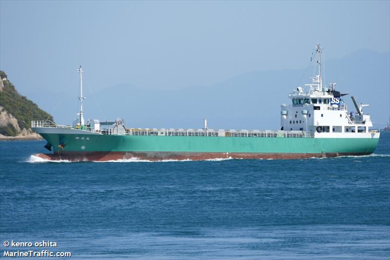 shinriki maru (Cargo ship) - IMO , MMSI 431004223 under the flag of Japan