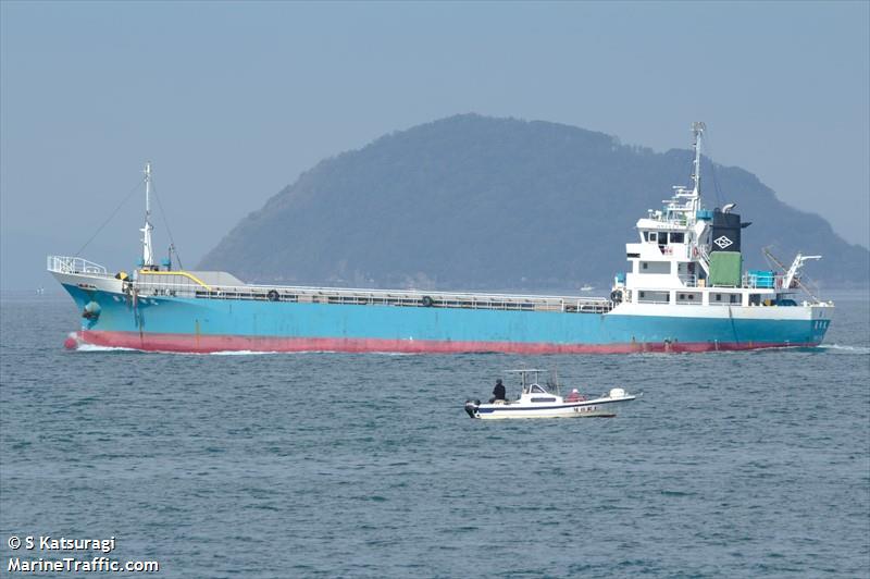 koeimaru no.8 (Cargo ship) - IMO , MMSI 431400679 under the flag of Japan