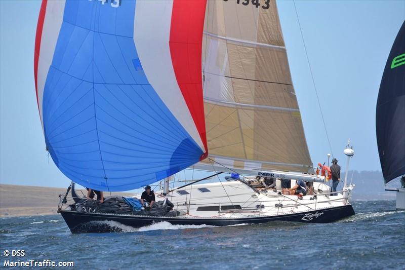 zephyr (Sailing vessel) - IMO , MMSI 503078940 under the flag of Australia