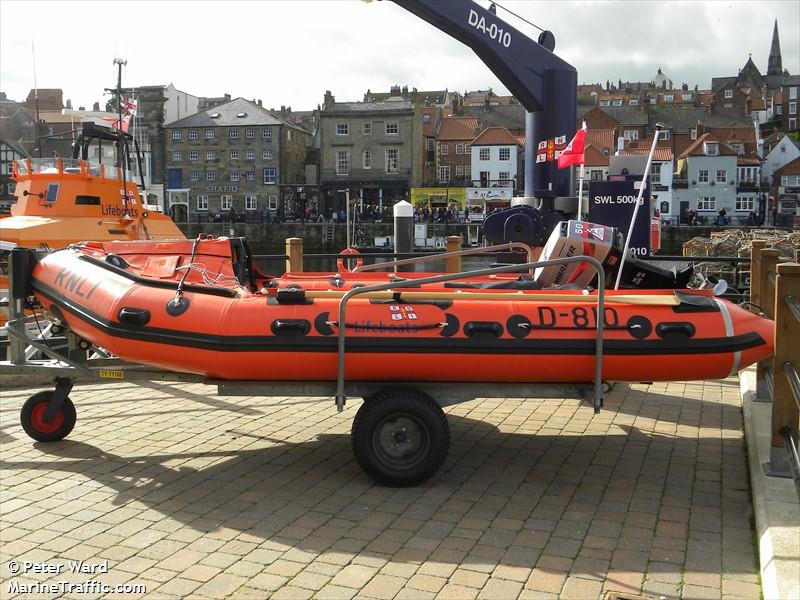 rnli lifeboat d-810 (SAR) - IMO , MMSI 232006808 under the flag of United Kingdom (UK)