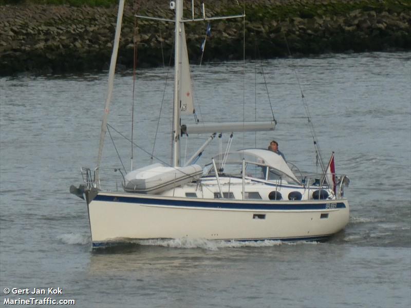 bruiser (Pleasure craft) - IMO , MMSI 244050210, Call Sign PE6664 under the flag of Netherlands