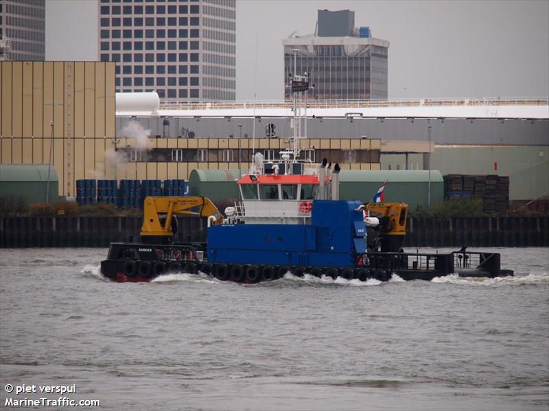 saskia (Dredging or UW ops) - IMO , MMSI 244770474, Call Sign PA5556 under the flag of Netherlands