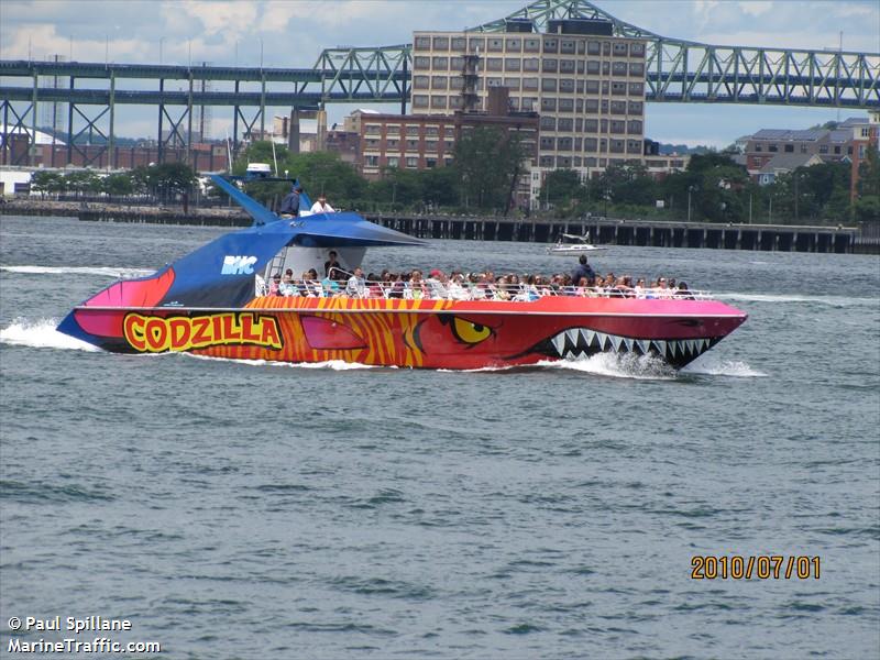 codzilla (Passenger ship) - IMO , MMSI 367301110, Call Sign WDD8661 under the flag of United States (USA)