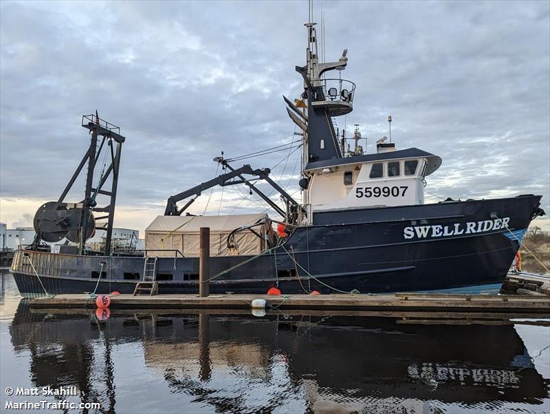 swell rider (Fishing vessel) - IMO , MMSI 367725050, Call Sign WDI7068 under the flag of United States (USA)