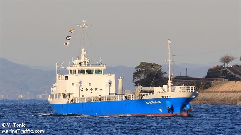 tsuruyoshi maru no.8 (Cargo ship) - IMO , MMSI 431002815 under the flag of Japan