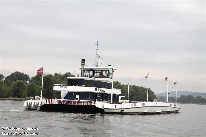 rheintal (Passenger ship) - IMO , MMSI 211592880, Call Sign DK5565 under the flag of Germany